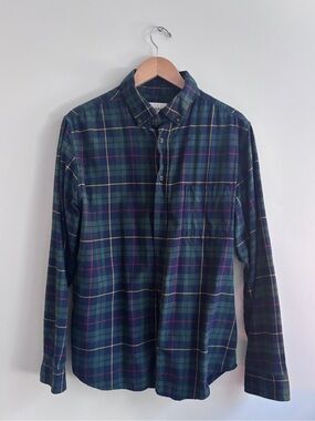 Men's Long Sleeve Flannel Shirt - Goodfellow & Co™ - Large